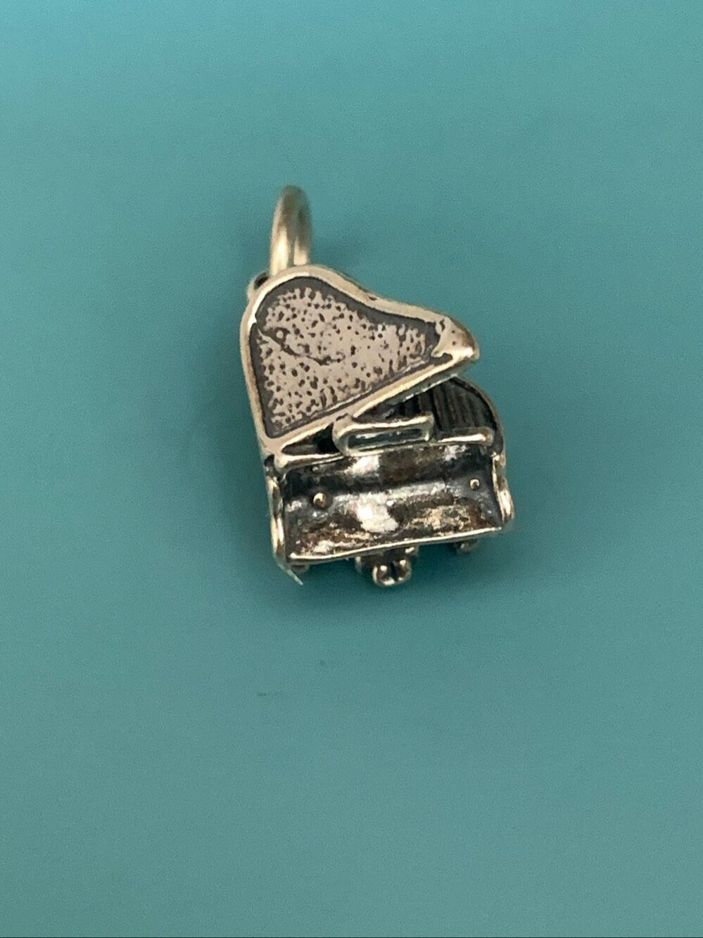Piano Sterling Silver Jewelry Charm #music